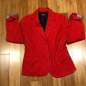 Orange Merona Blazer